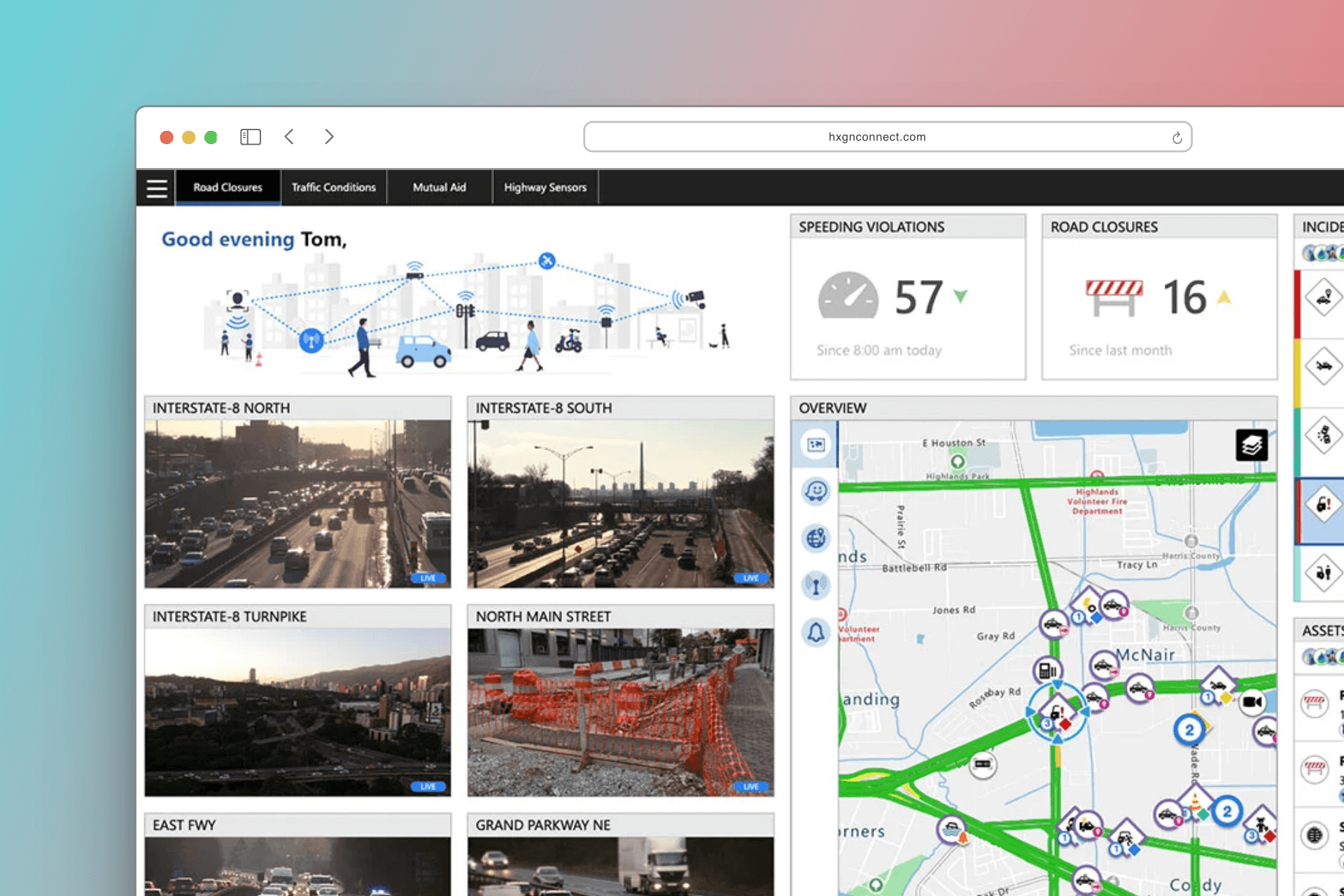 Hexagon Connect Website Preview